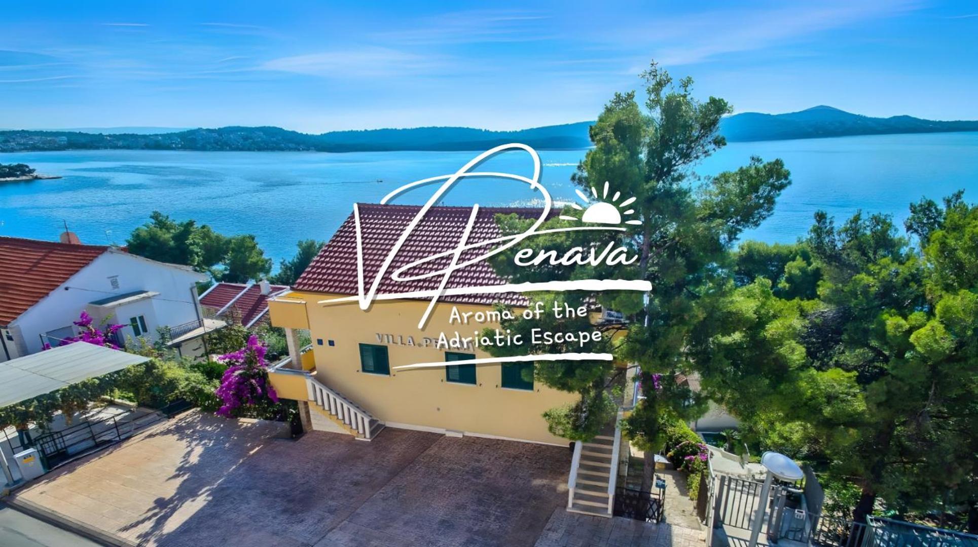 Villa Penava, Private Beach, Pool And 7Min To Trogir Exterior photo
